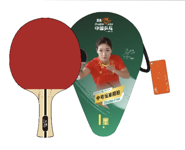 מחבט טניס שולחן Double Fish 1 star table tennis racket